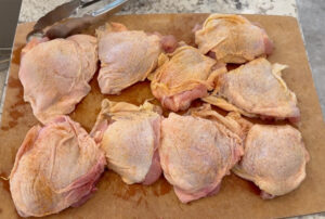 Seasoned Chicken Thighs