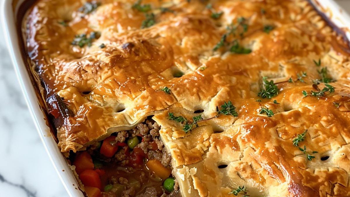 beef pot pie recipe