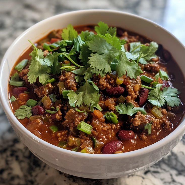 fresh herbs for chili